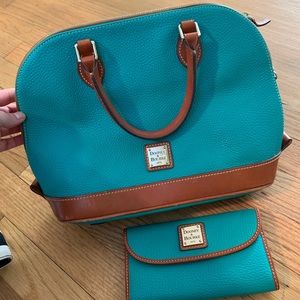 Dooney and Bourke purse and matching wallet